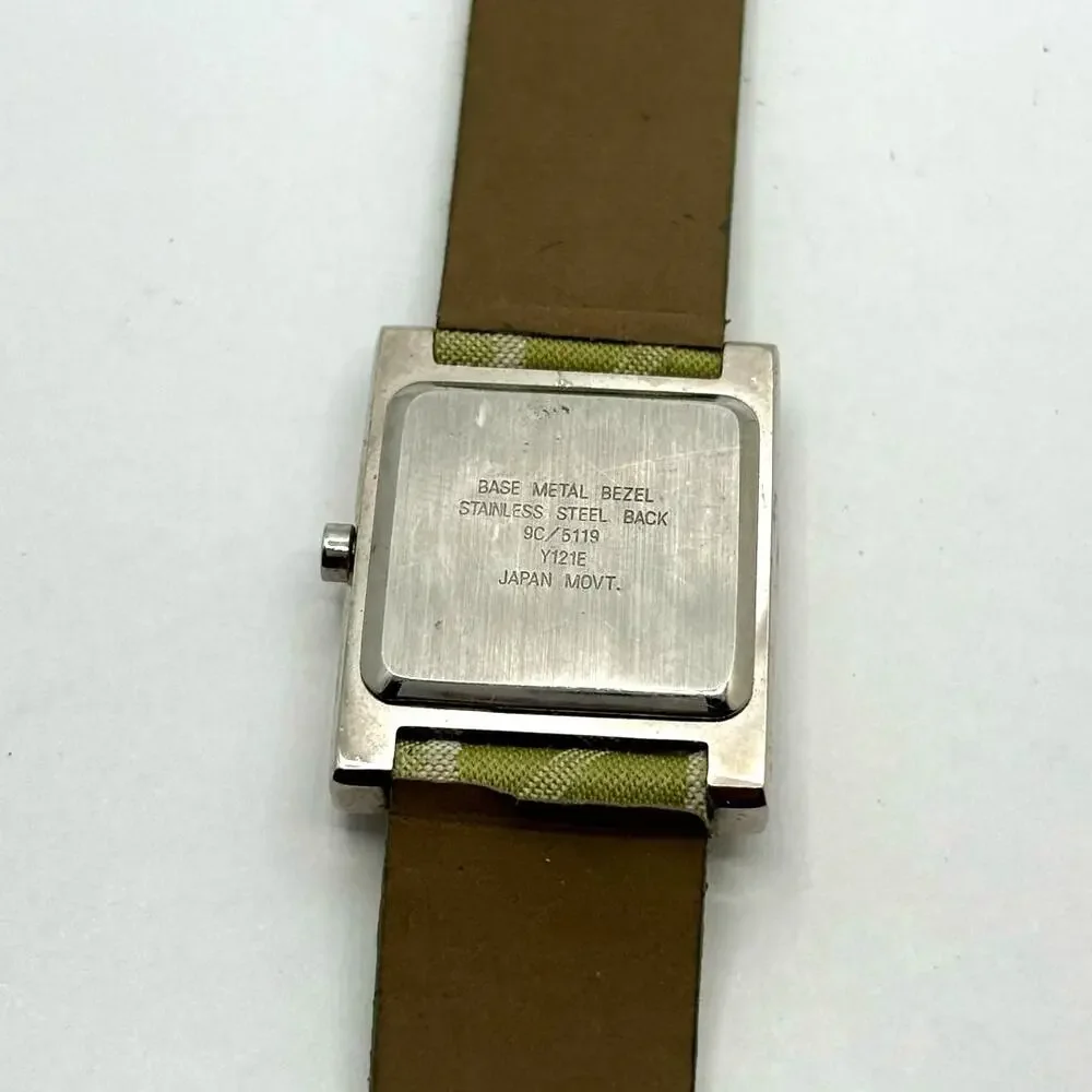 Silver & Green Nine & Company Watch